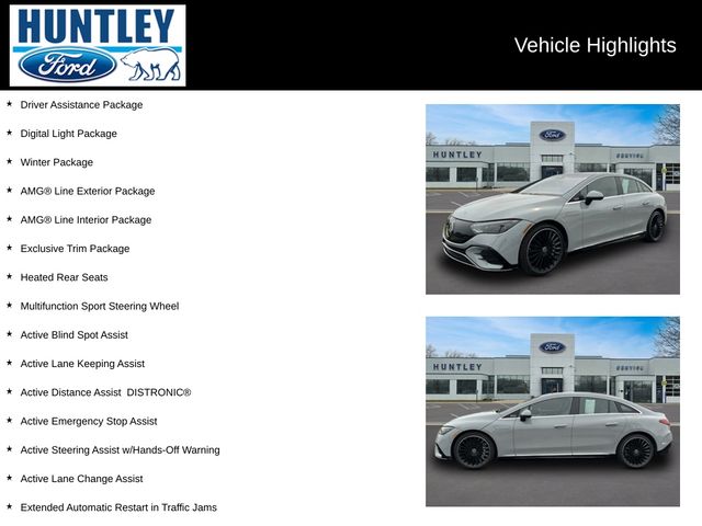 Used 2023 Mercedes-Benz EQE Base with VIN W1KEG2CB8PF023629 for sale in Huntley, IL