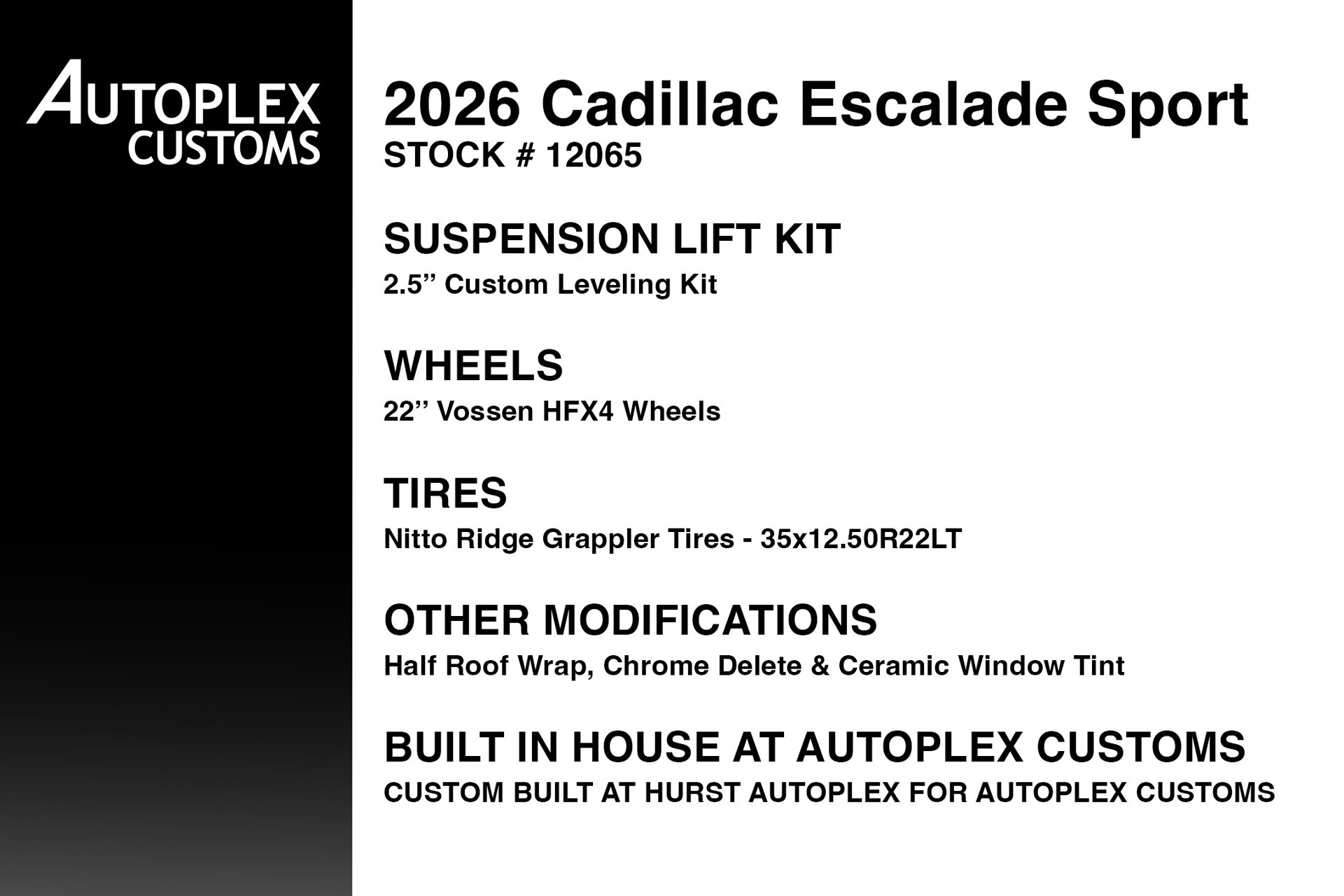 Used 2026 Cadillac Escalade Sport SUV