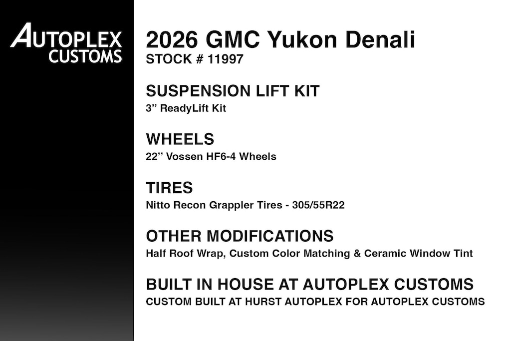 Used 2026 GMC Yukon Denali SUV