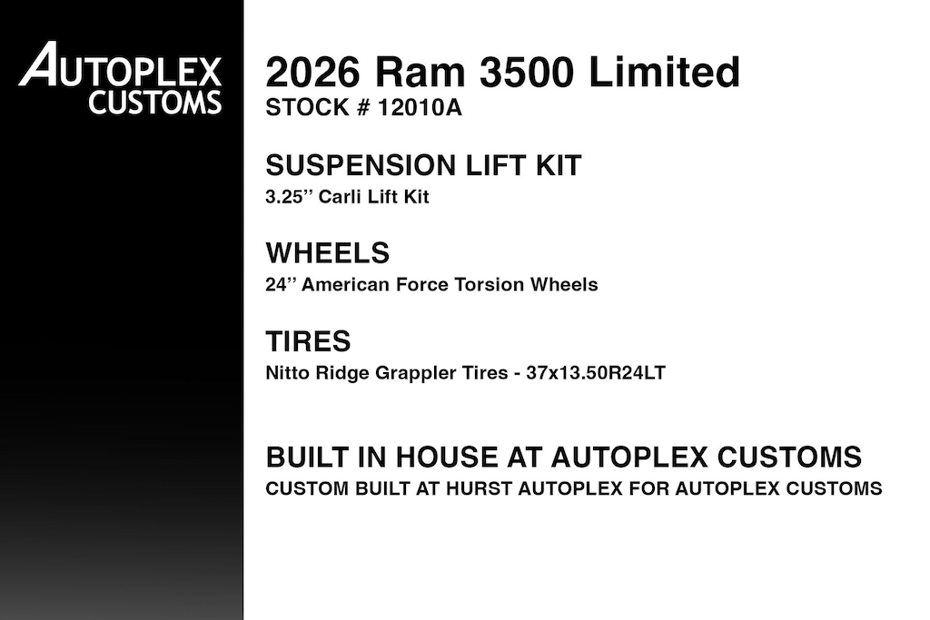 Used 2026 Ram 3500 Limited Truck