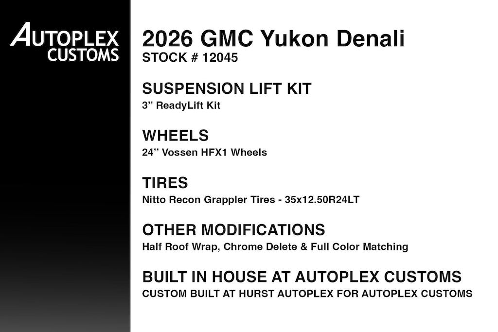 Used 2026 GMC Yukon Denali SUV