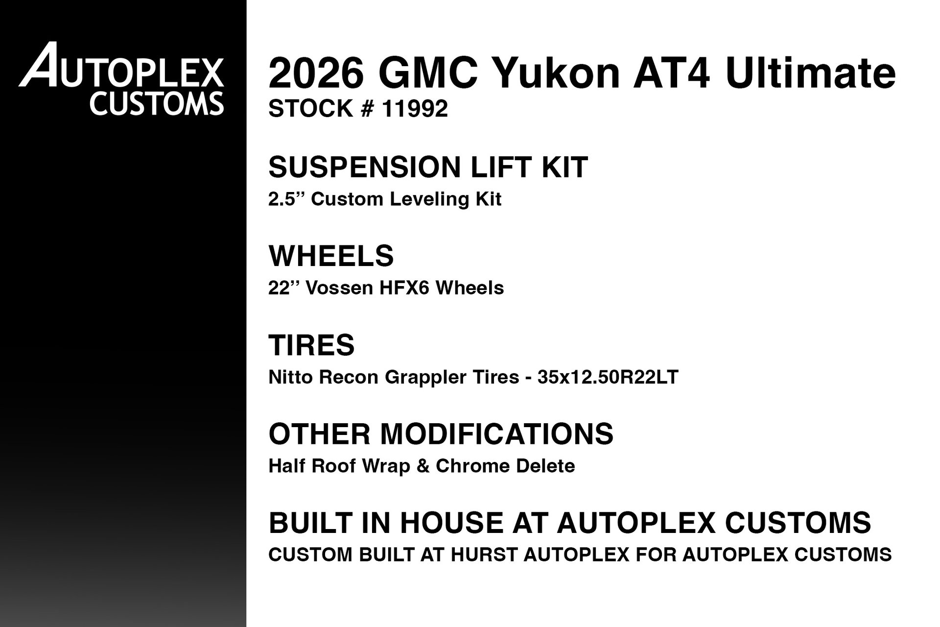 Used 2026 GMC Yukon AT4 Ultimate SUV