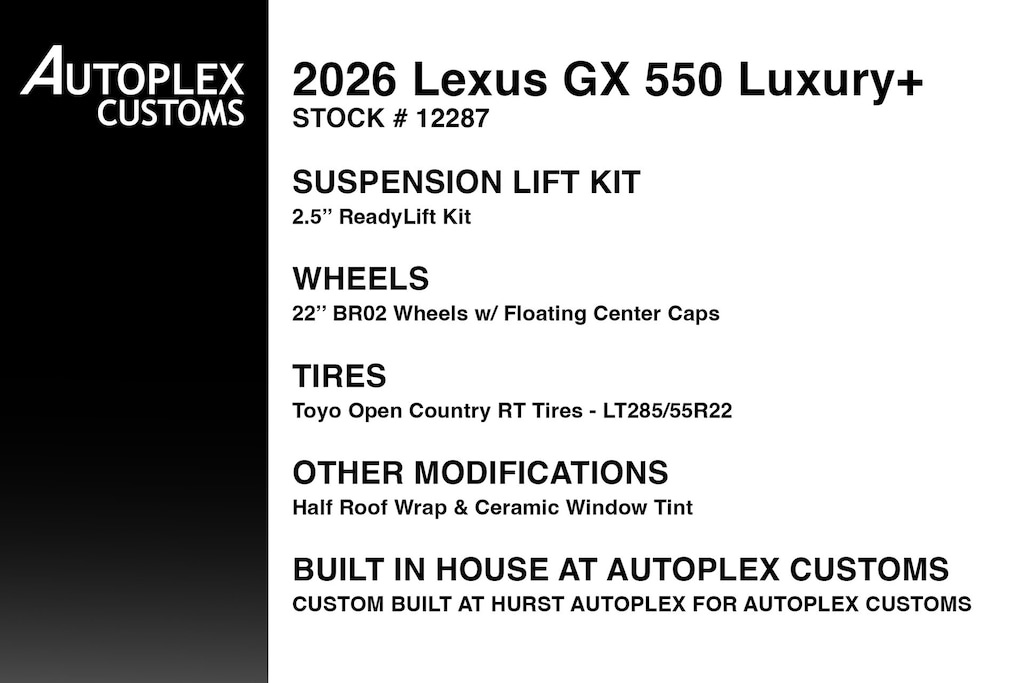 Used 2026 Lexus GX 550 550 Luxury+ SUV