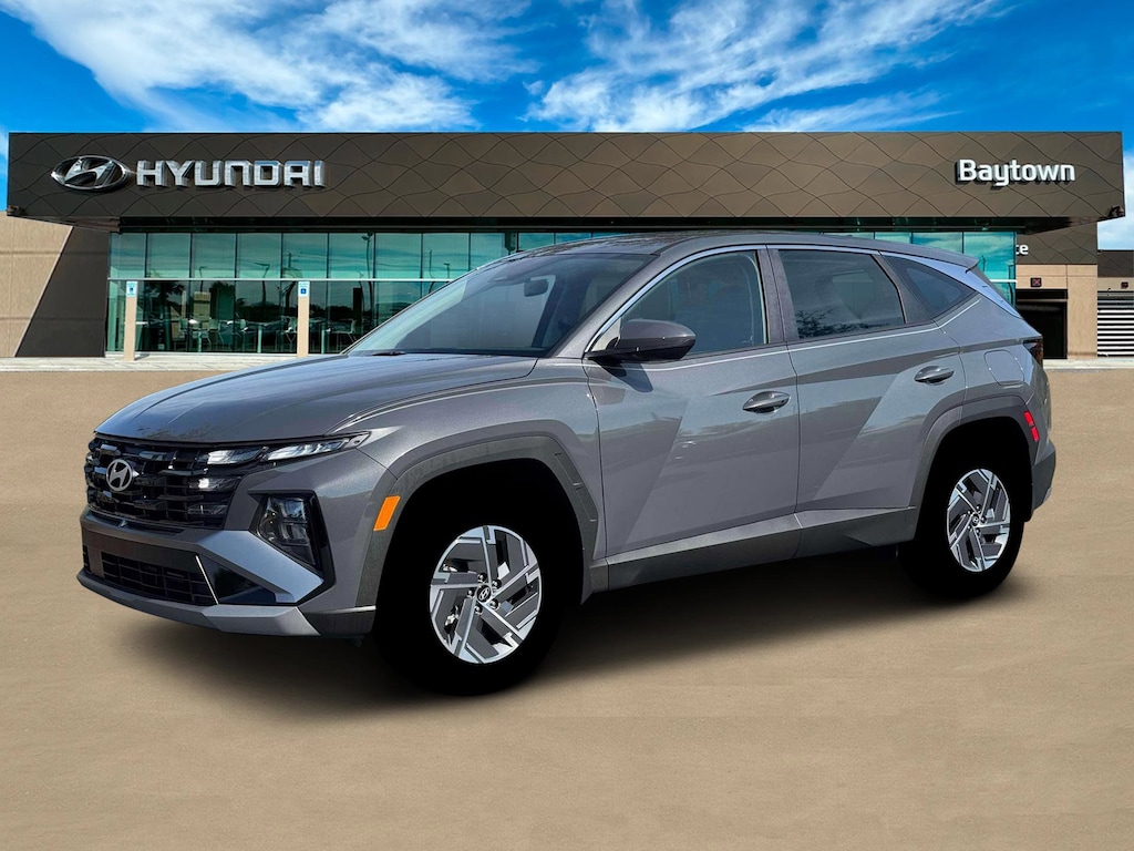 New 2026 Hyundai Tucson Hybrid Blue SUV