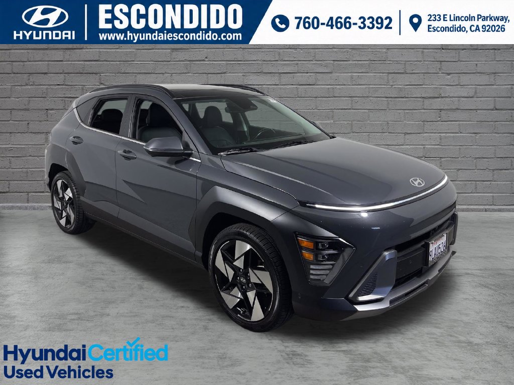Certified 2024 Hyundai Kona Limited SUV