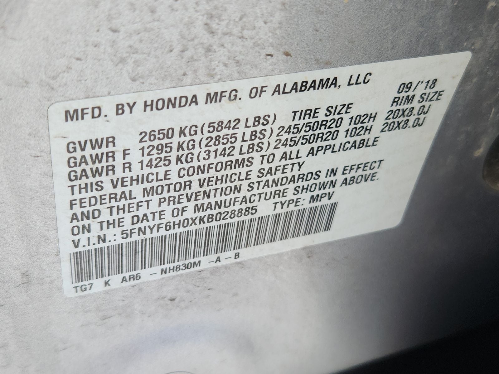 2019 Honda Pilot Elite - Photo 20