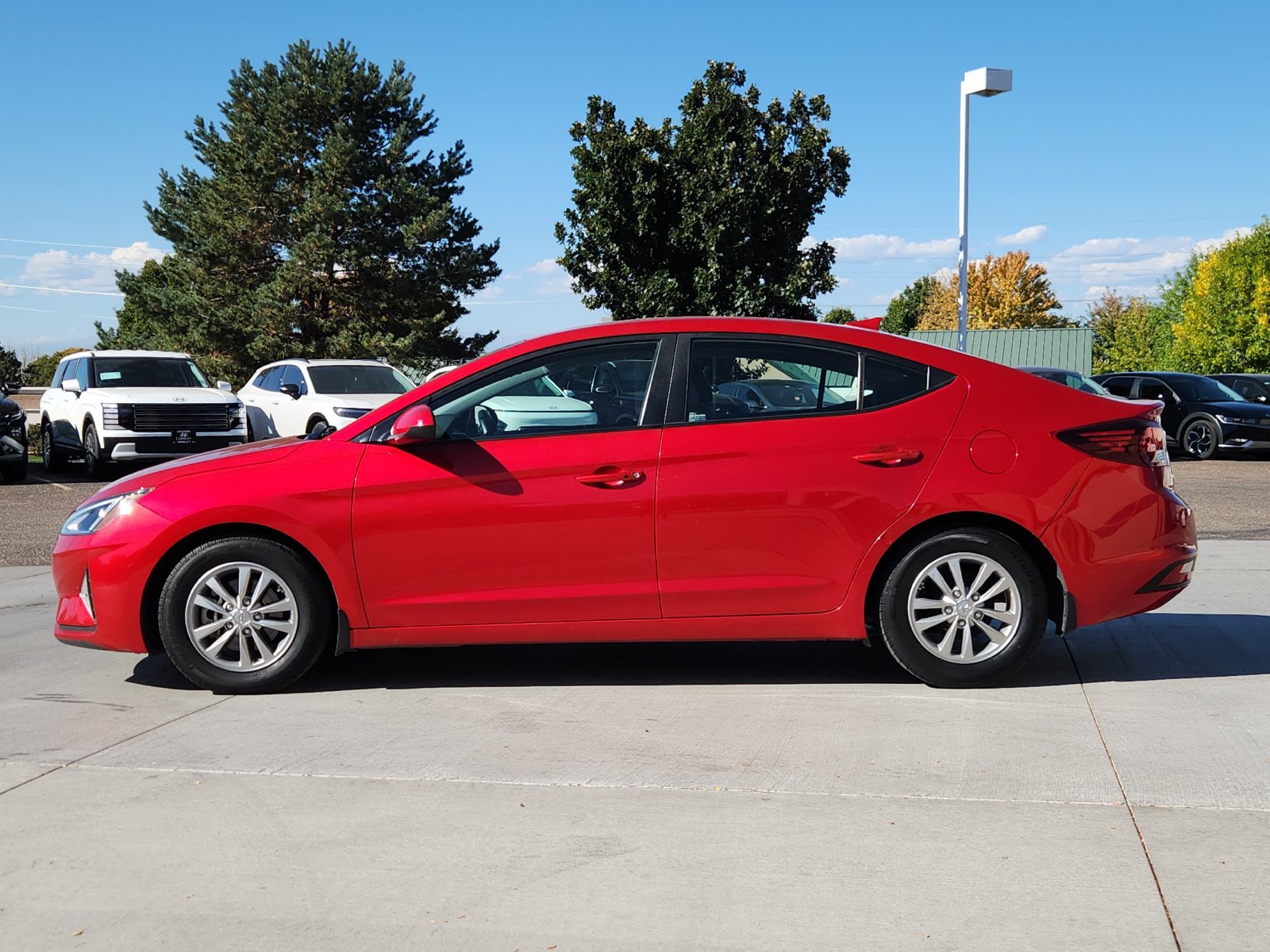 Used 2020 Hyundai Elantra Eco with VIN 5NPD94LA7LH563847 for sale in Greeley, CO