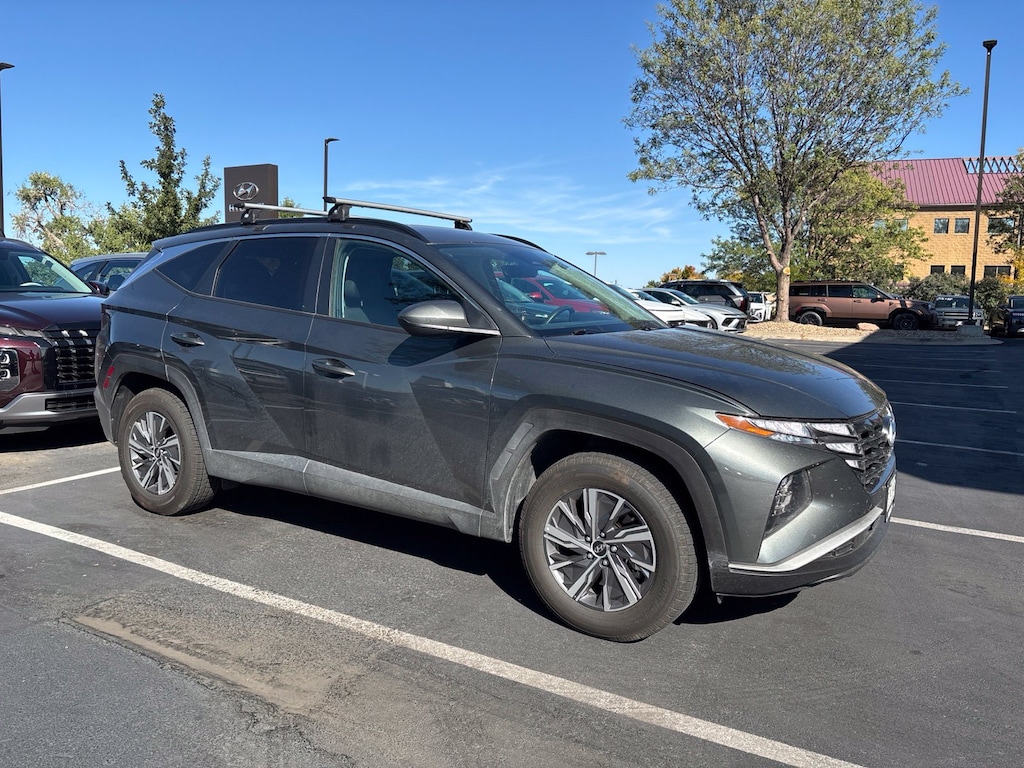 Certified 2024 Hyundai Tucson Hybrid Blue SUV