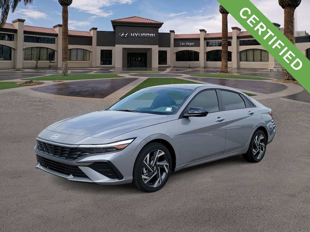 Sedán deportivo Hyundai Elantra SEL 2025 certificado