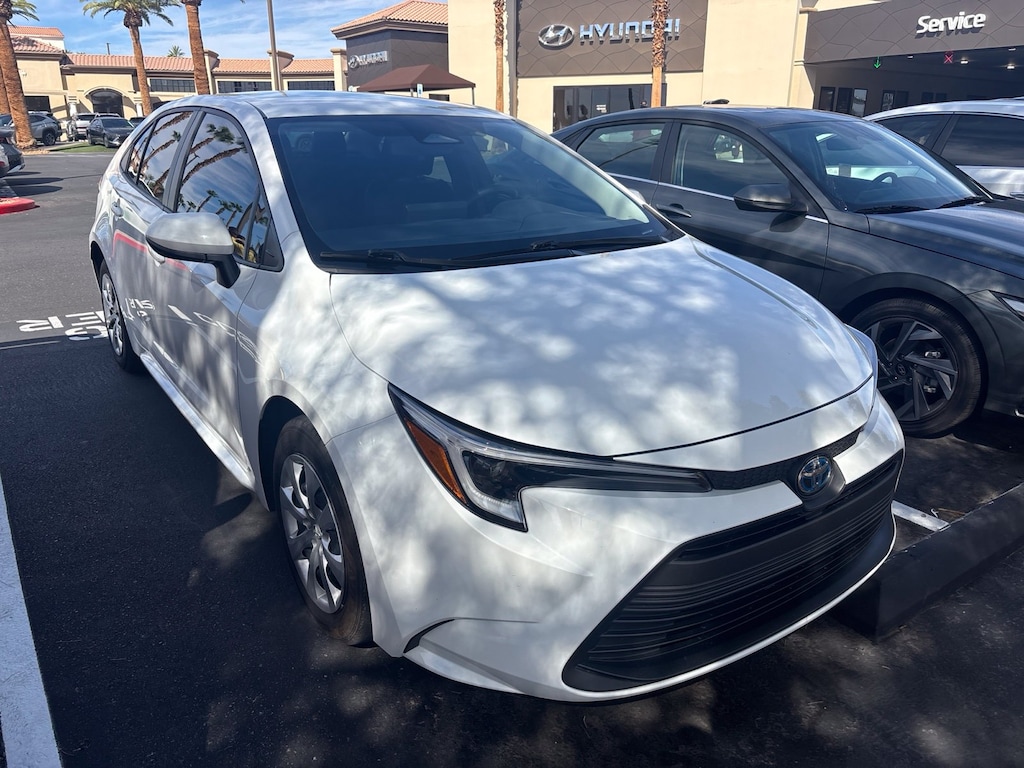 Used 2025 Toyota Corolla Hybrid LE Sedan