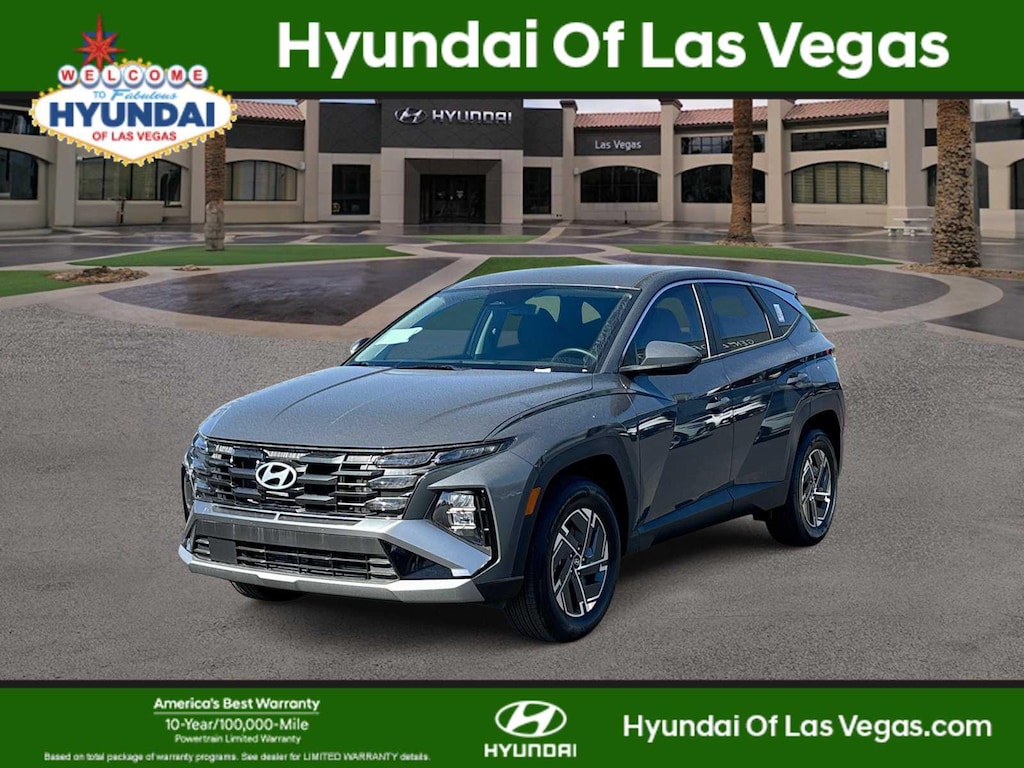 New 2026 Hyundai Tucson Hybrid Blue SUV