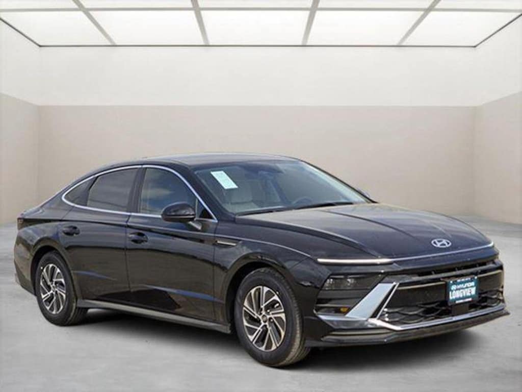 New 2026 Hyundai Sonata Hybrid Blue Sedan