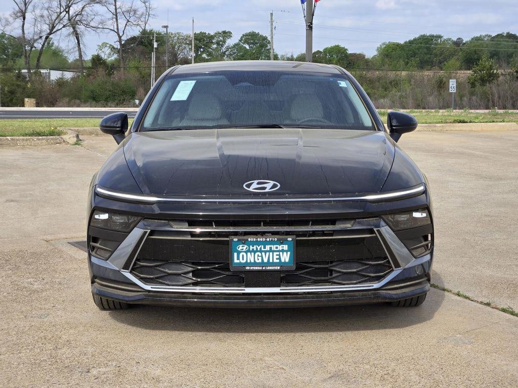 New 2026 Hyundai Sonata Hybrid Blue Sedan