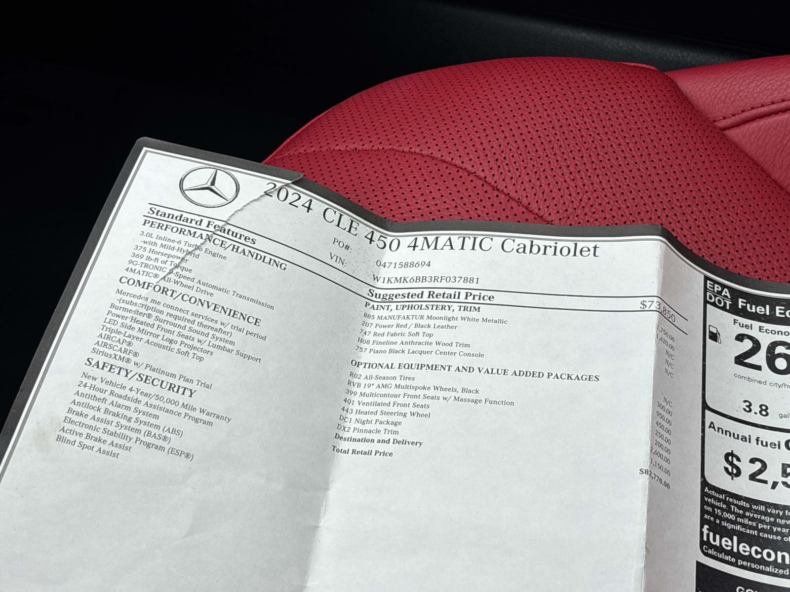 2024 Mercedes-Benz CLE CLE 450 - Photo 30