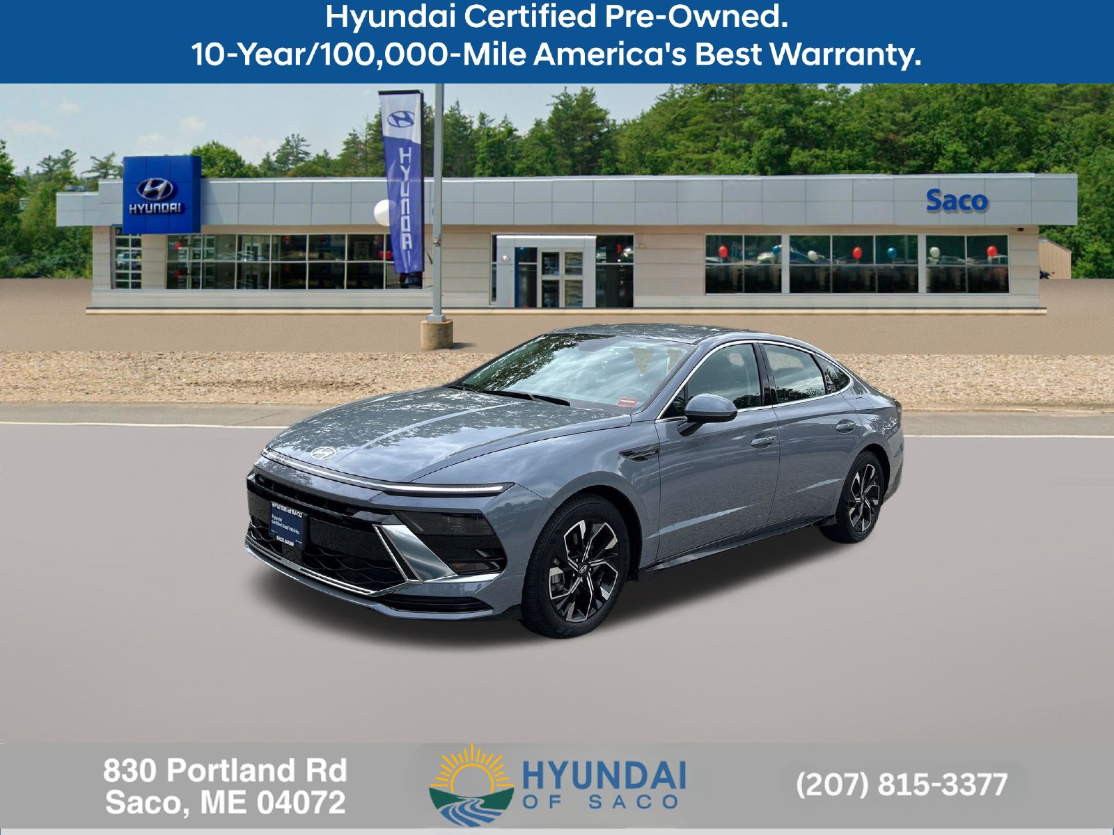 Certified 2025 Hyundai Sonata SEL Sedan