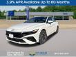 New 2026 Hyundai Elantra Hybrid Blue Sedan