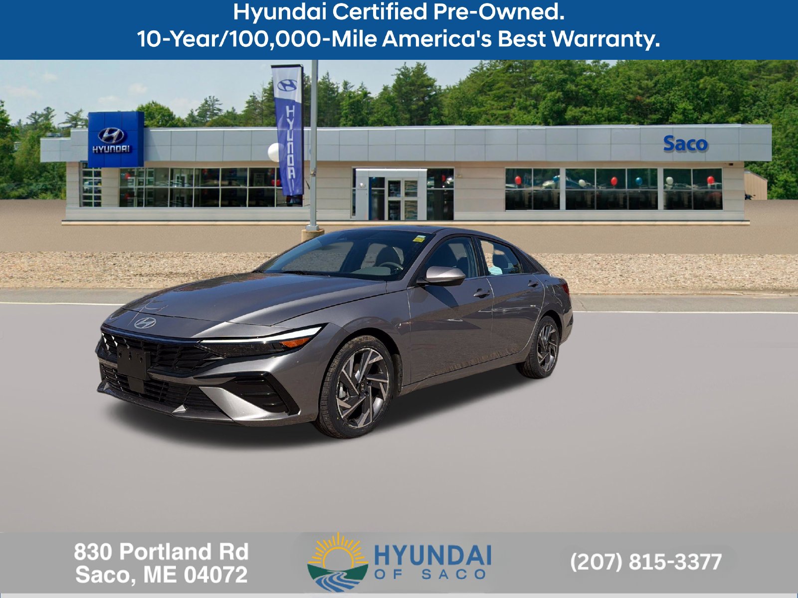 Certified 2025 Hyundai Elantra SEL Convenience Sedan