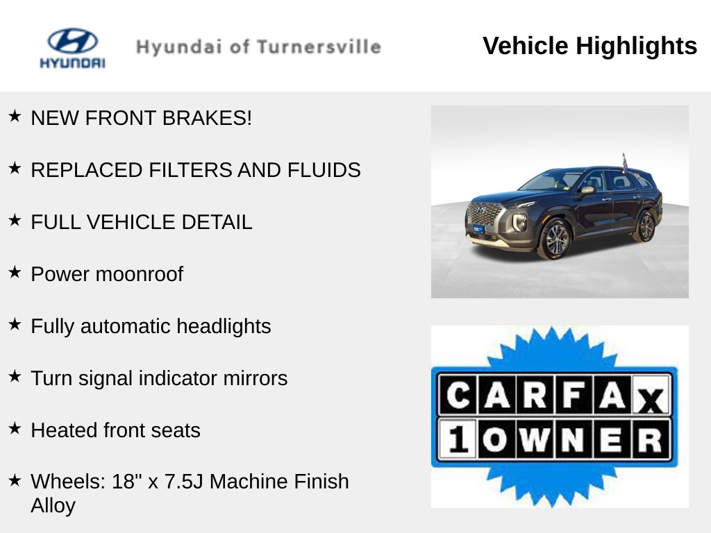 Certified 2021 Hyundai Palisade SEL SUV