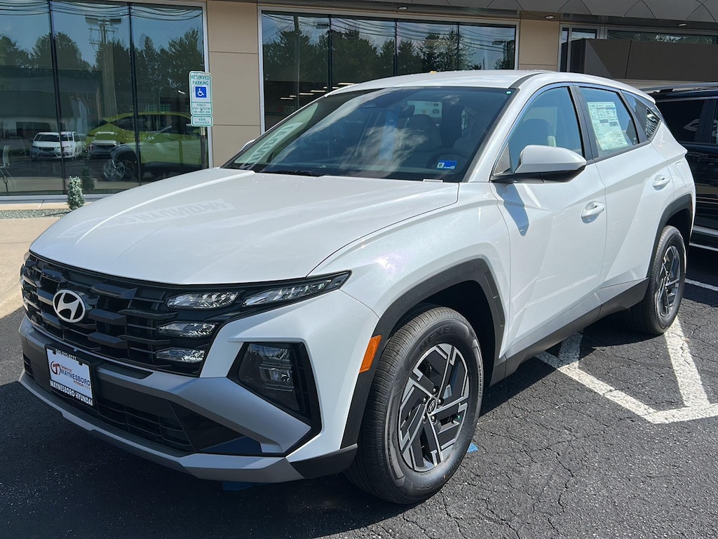 New 2026 Hyundai Tucson Hybrid Blue SUV