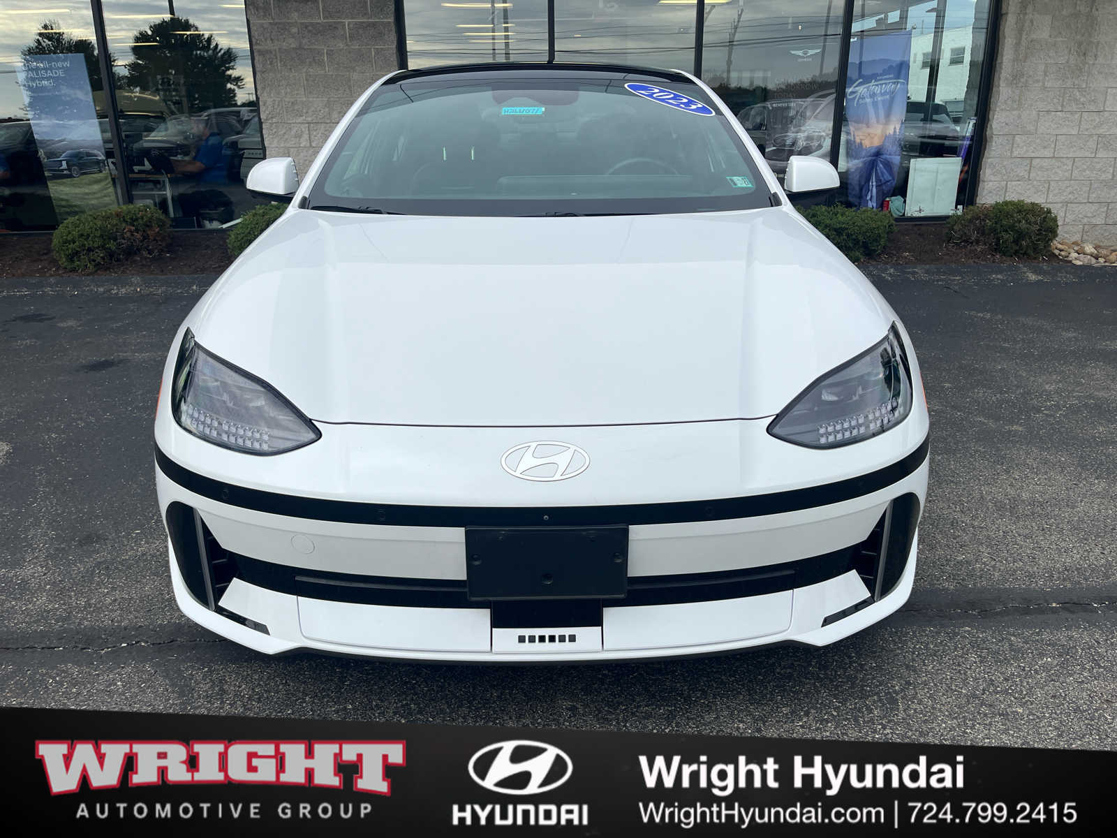 Certified 2023 Hyundai IONIQ 6 Limited with VIN KMHM54AC6PA033765 for sale in Wexford, PA