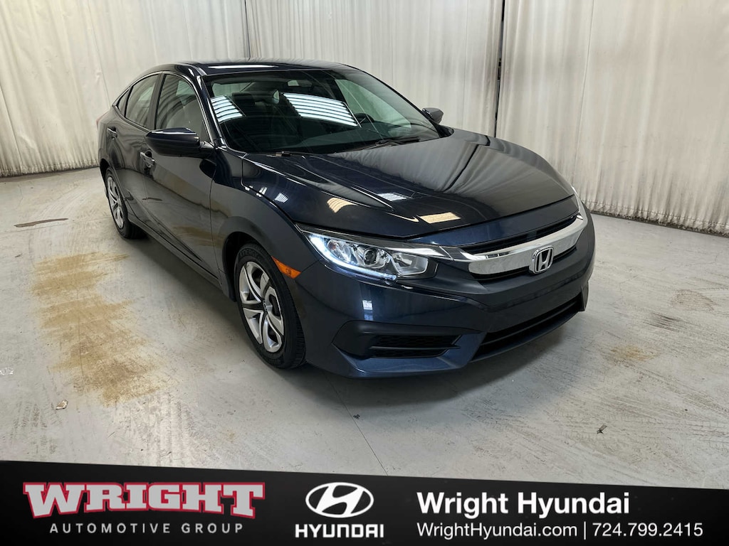 Used 2018 Honda Civic LX Sedan