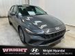 New 2026 Hyundai Elantra Hybrid Blue Sedan