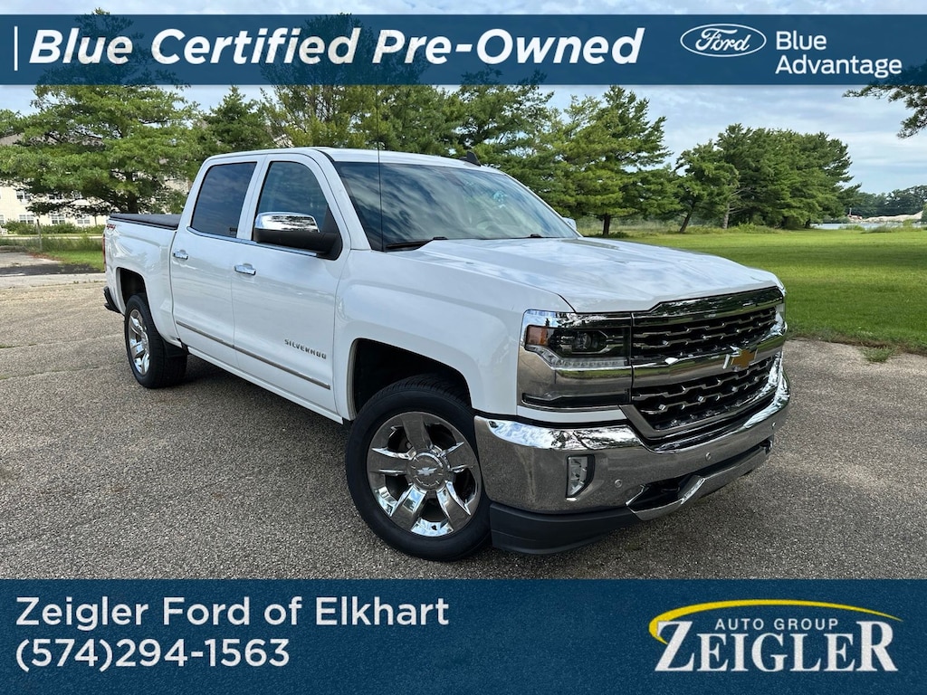 Used 2018 Chevrolet Silverado 1500 LTZ w/1LZ Truck Crew Cab