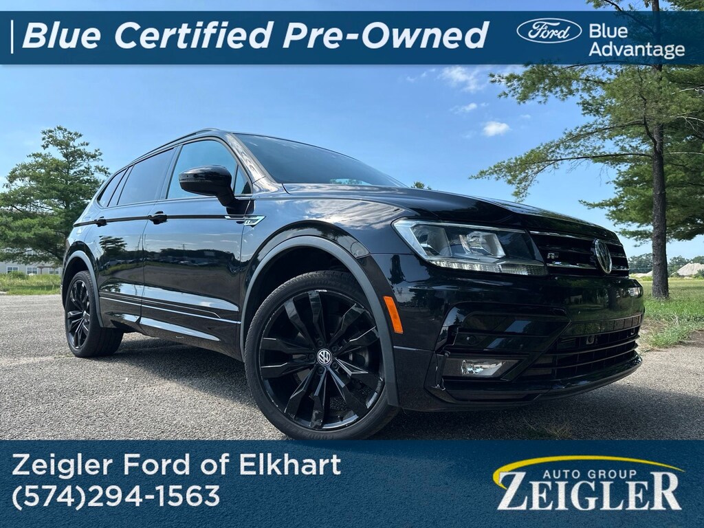 Used 2021 Volkswagen Tiguan 2.0T SE R-Line Black 4MOTION SUV