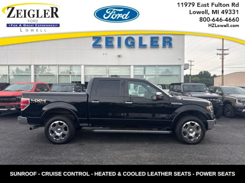 Used 2011 Ford F-150 Lariat Truck SuperCrew Cab