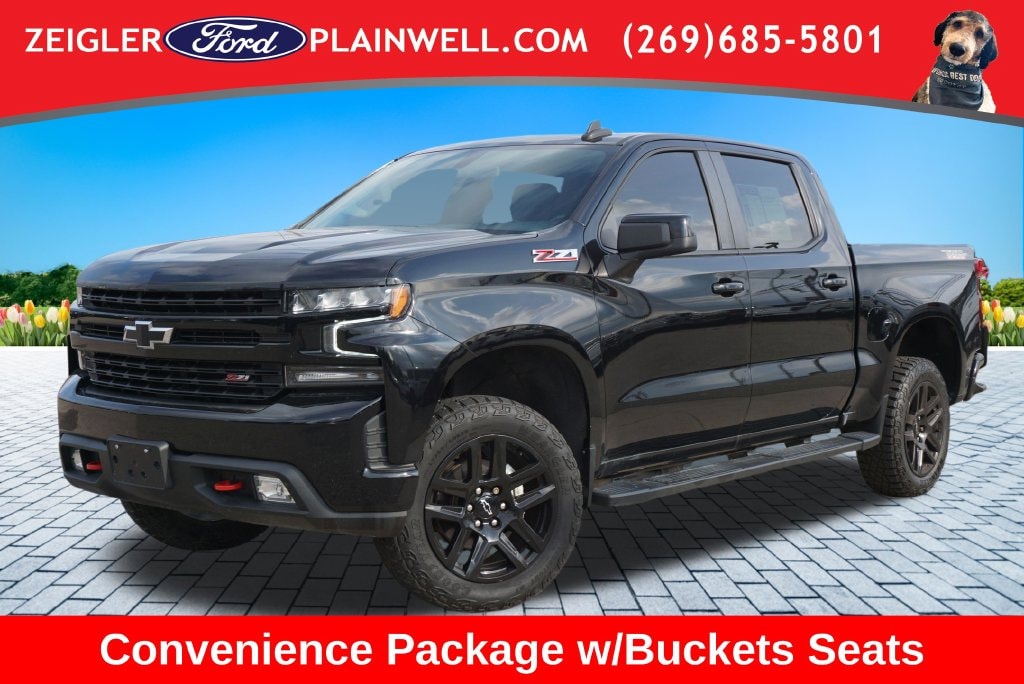 Used 2021 Chevrolet Silverado 1500 LT Trail Boss Truck Crew Cab