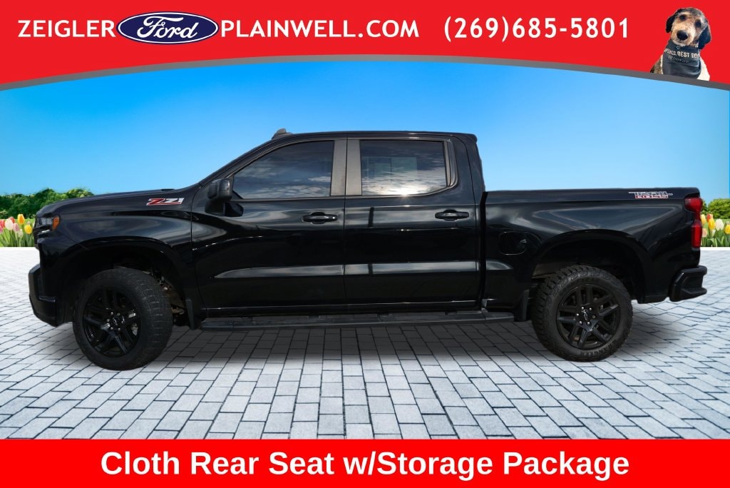 Used 2021 Chevrolet Silverado 1500 LT Trail Boss Truck Crew Cab