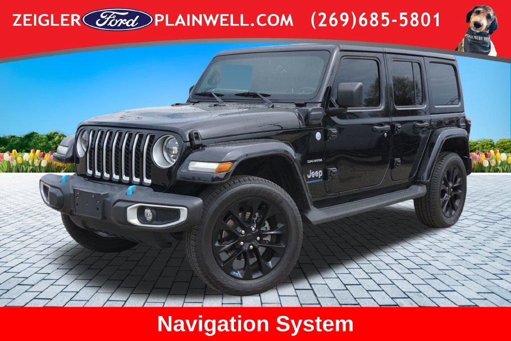 Used 2023 Jeep Wrangler Sahara 4xe SUV for sale in Grandville