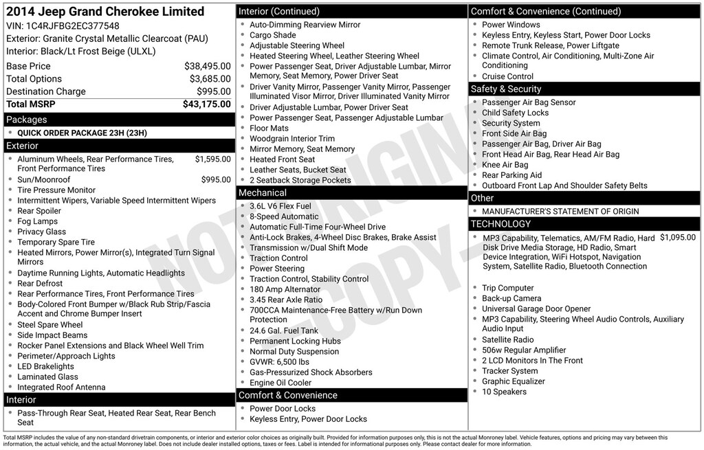 Used 2014 Jeep Grand Cherokee Limited SUV
