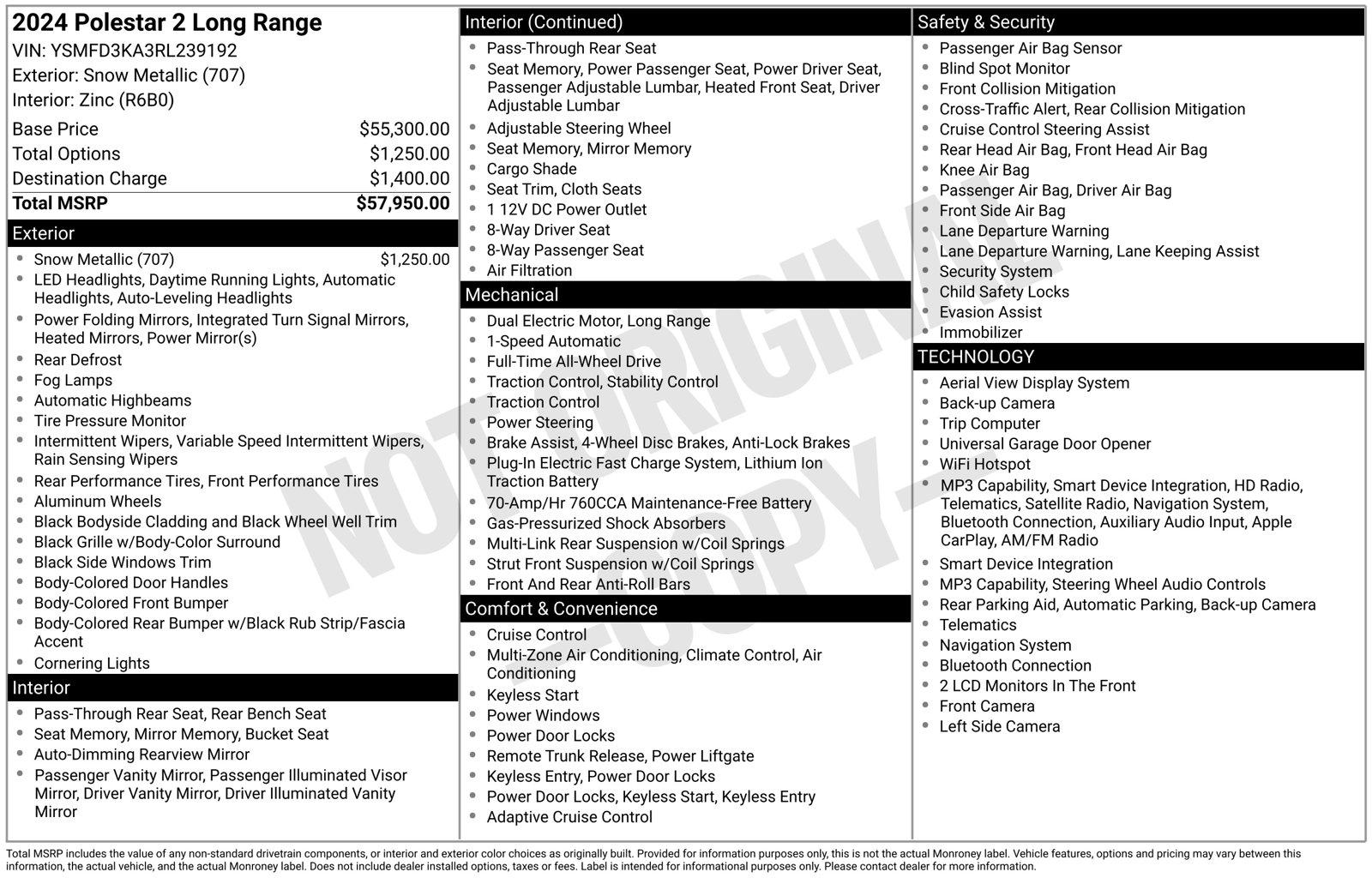 Used 2024 Polestar 2 Long Range Dual Motor Hatchback