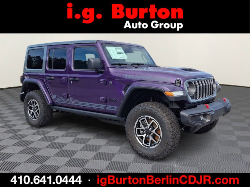 New 2026 Jeep Wrangler 4-DOOR RUBICON Sport Utility