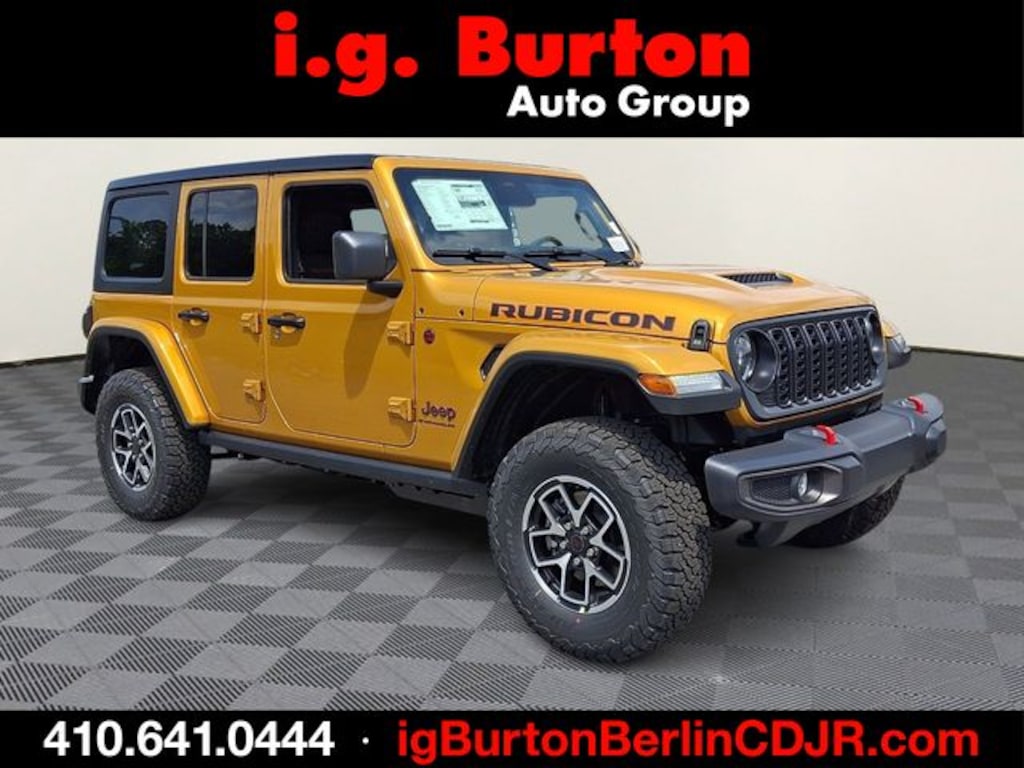 New 2026 Jeep Wrangler 4-DOOR RUBICON Sport Utility