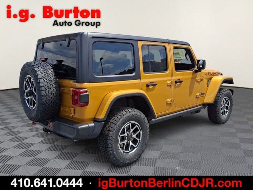 New 2026 Jeep Wrangler 4-DOOR RUBICON Sport Utility