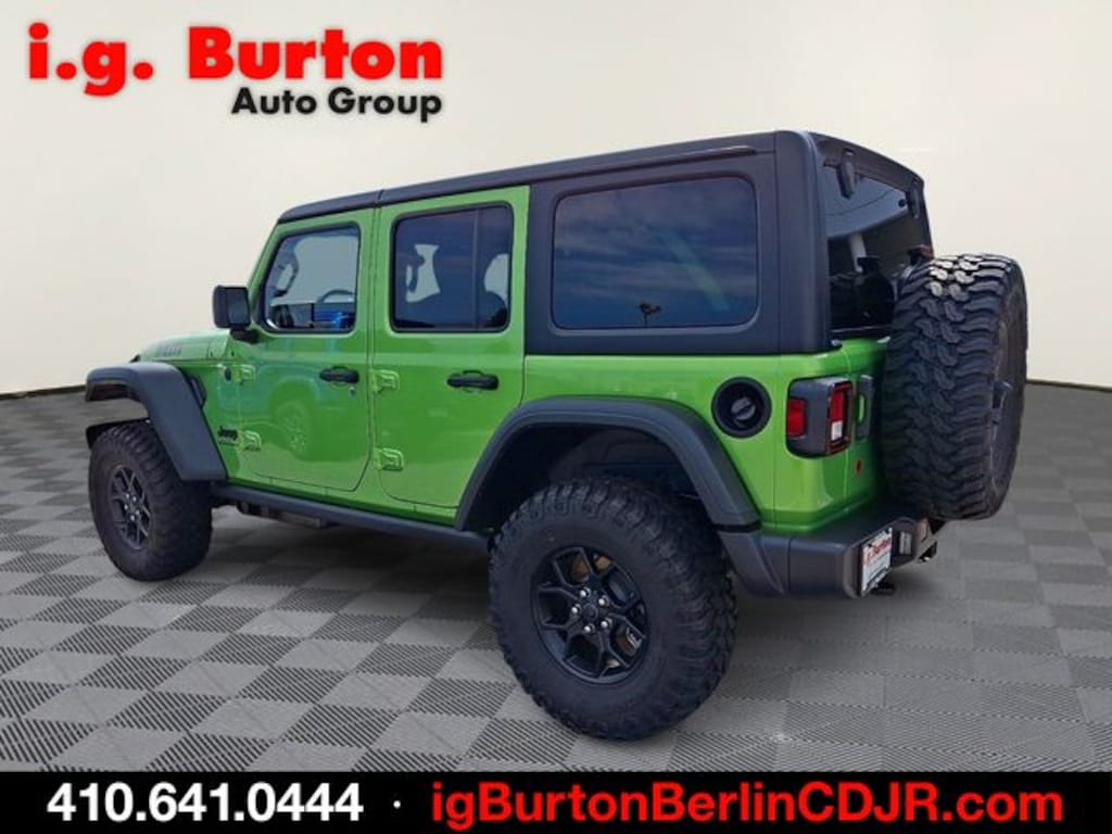 New 2026 Jeep Wrangler 4-DOOR WILLYS Sport Utility