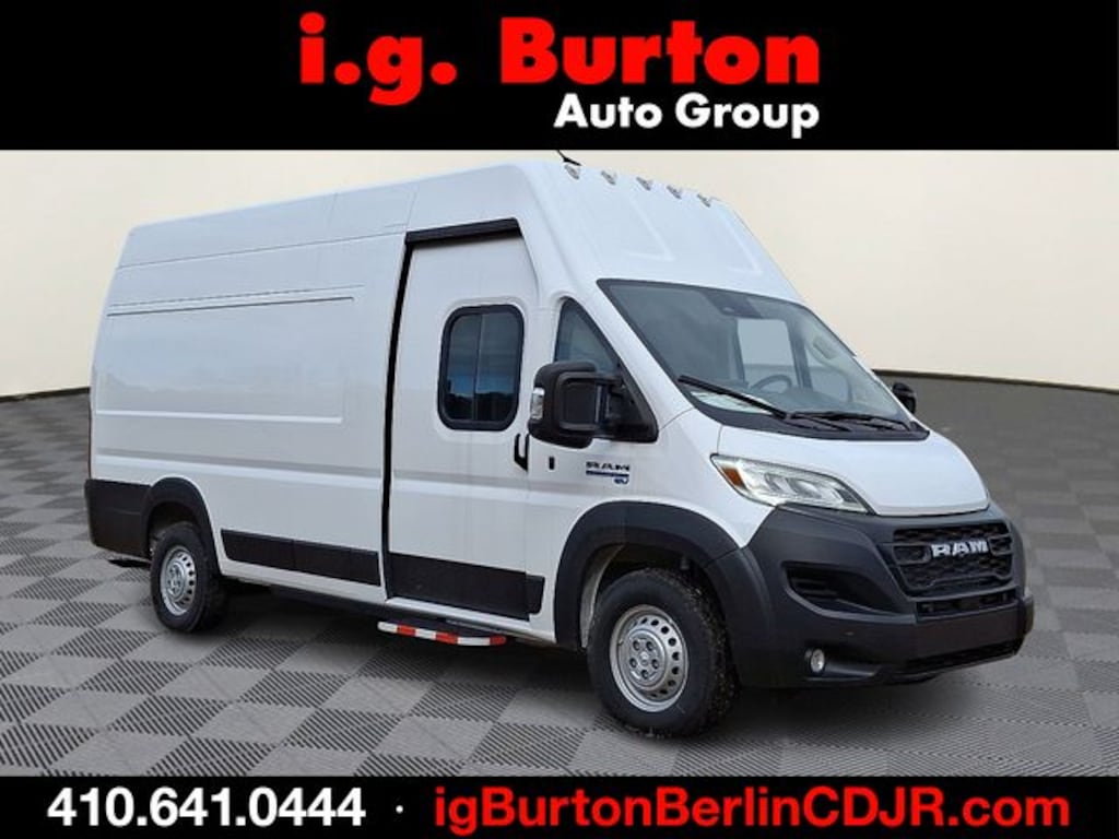 New 2024 Ram ProMaster PROMASTER EV SUPER HIGH ROOF 159â WB EXT Cargo Van