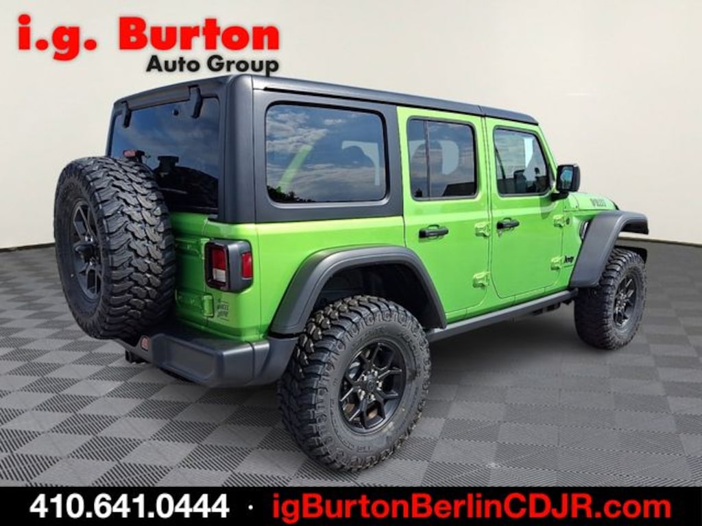 New 2026 Jeep Wrangler 4-DOOR WILLYS Sport Utility