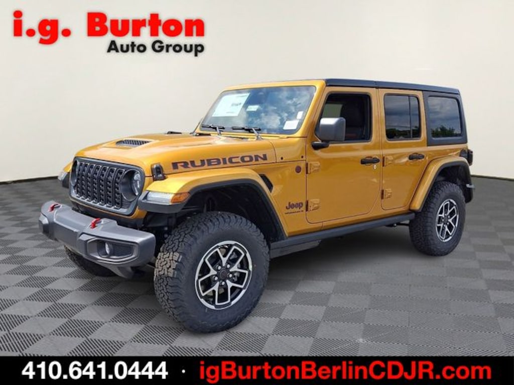 New 2026 Jeep Wrangler 4-DOOR RUBICON Sport Utility