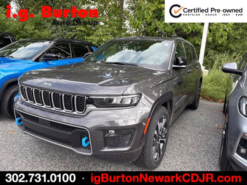 Certified 2023 Jeep Grand Cherokee Overland 4xe SUV