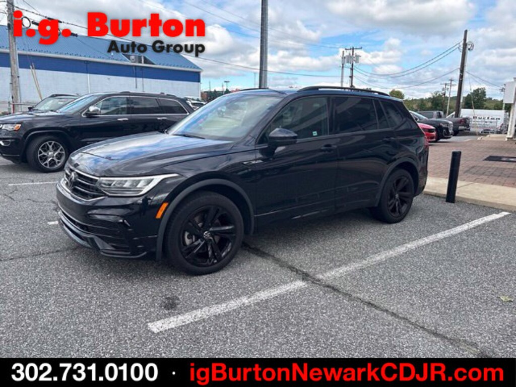 Used 2023 Volkswagen Tiguan 2.0T SE R-Line Black SUV