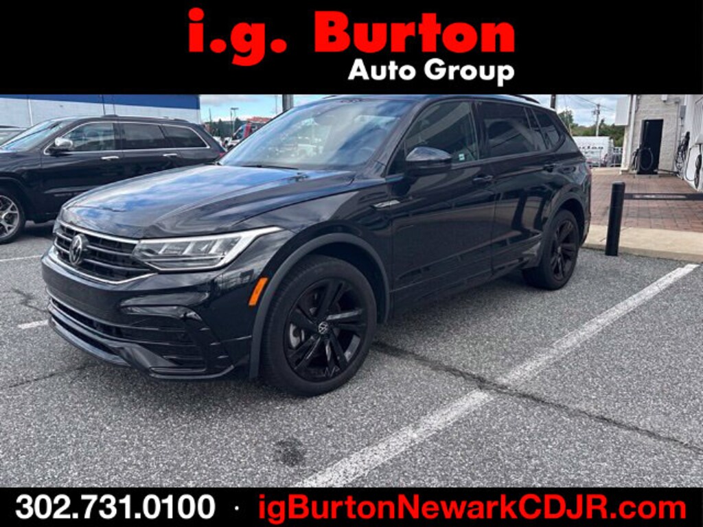 Used 2023 Volkswagen Tiguan 2.0T SE R-Line Black SUV