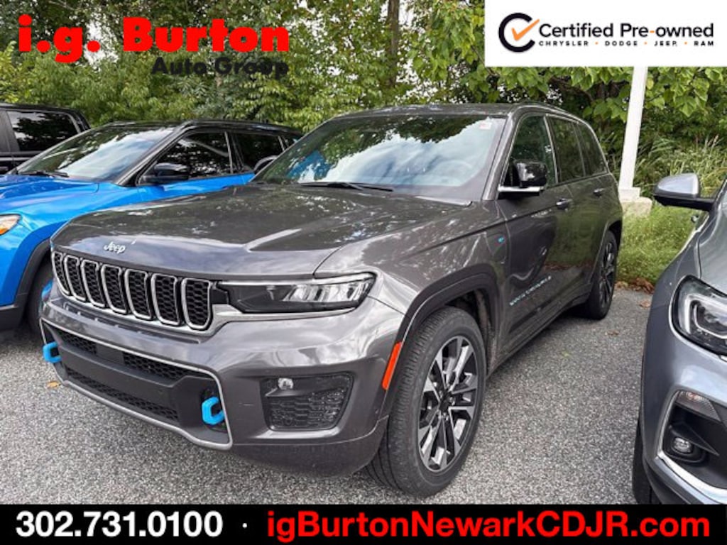 Certified 2023 Jeep Grand Cherokee Overland 4xe SUV