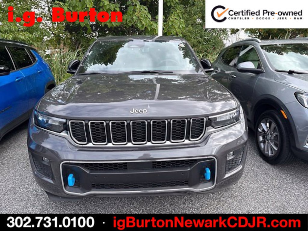 Certified 2023 Jeep Grand Cherokee Overland 4xe SUV