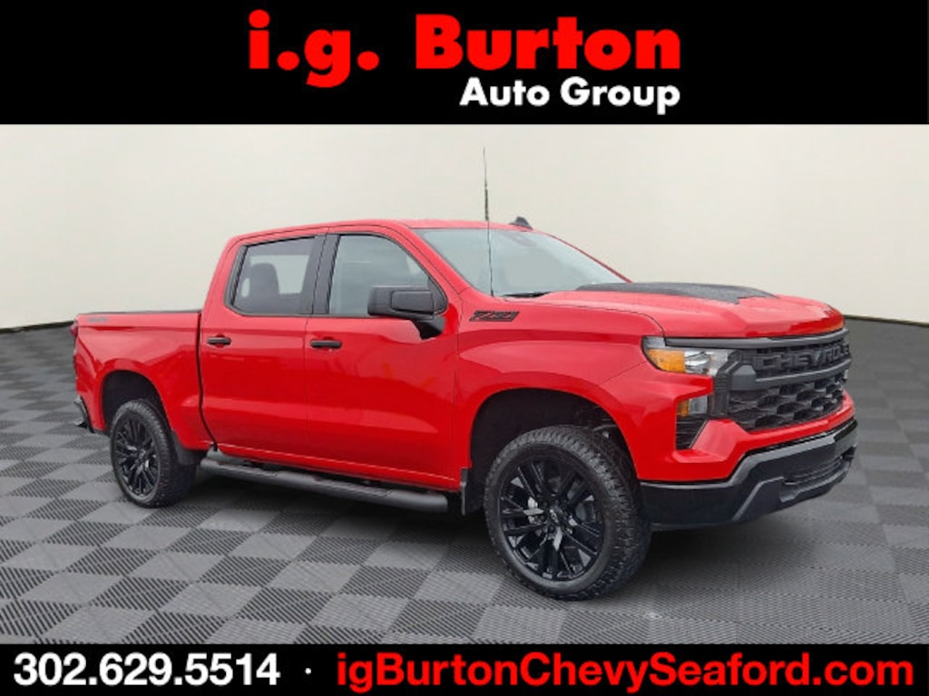 New 2026 Chevrolet Silverado 1500 Custom Trail Boss Truck