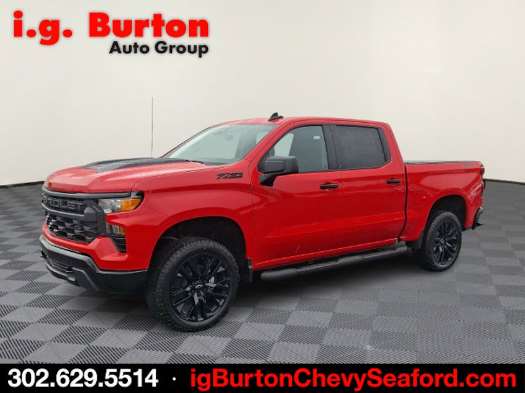 New 2026 Chevrolet Silverado 1500 Custom Trail Boss Truck