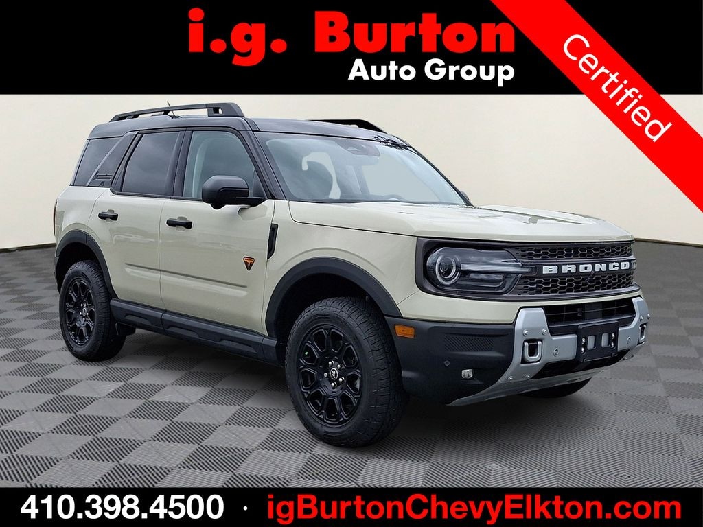Certified 2025 Ford Bronco Sport Badlands SUV