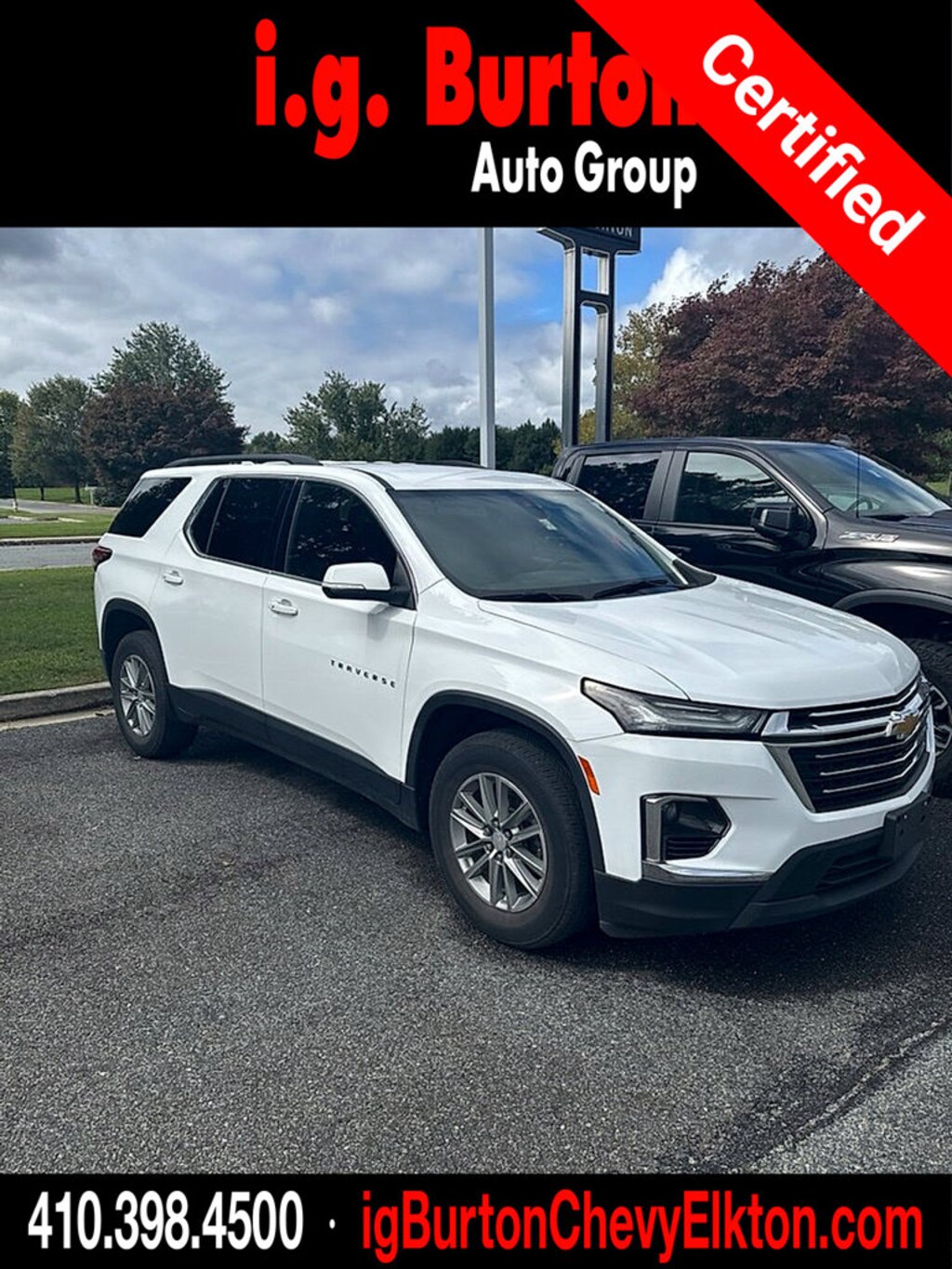Certified 2023 Chevrolet Traverse LT SUV
